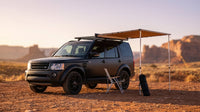 Car Side Awning, Large 4.6'X6.6' Shade Coverage Vehicle Awning, Pu3000Mm UV50+ Retractable Car Awning with Waterproof Storage Bag, Suitable for Truck, SUV, Van, Campers — Lifestyle