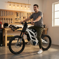 Falcon GT, 72V Electric Dirt Bike — Lifestyle