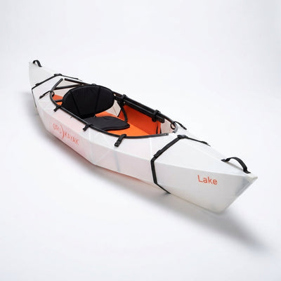 Foldable Kayak Built for Lake Adventures, Lightweight Origami Design, No Tools Assembly, Beginner Friendly