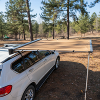 Vehicle Side Awning Built for Outdoor Adventures, 4.6'x6.6' Coverage, PU3000mm Waterproof, UV50+ Protection